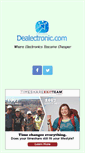 Mobile Screenshot of dealectronic.com